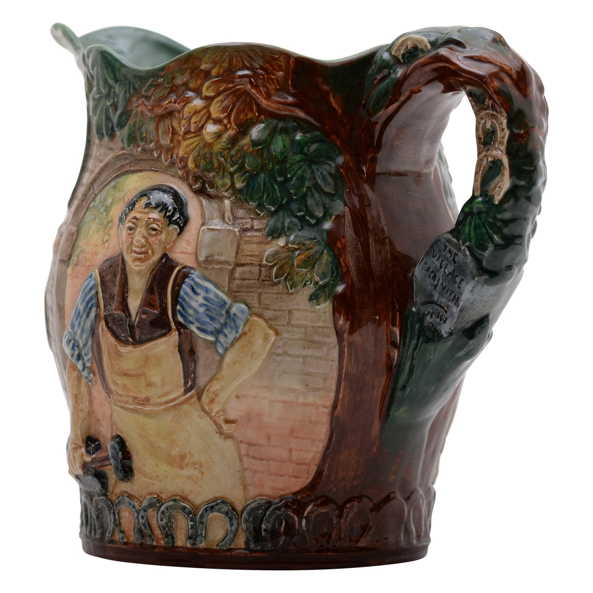 Village Blacksmith Jug