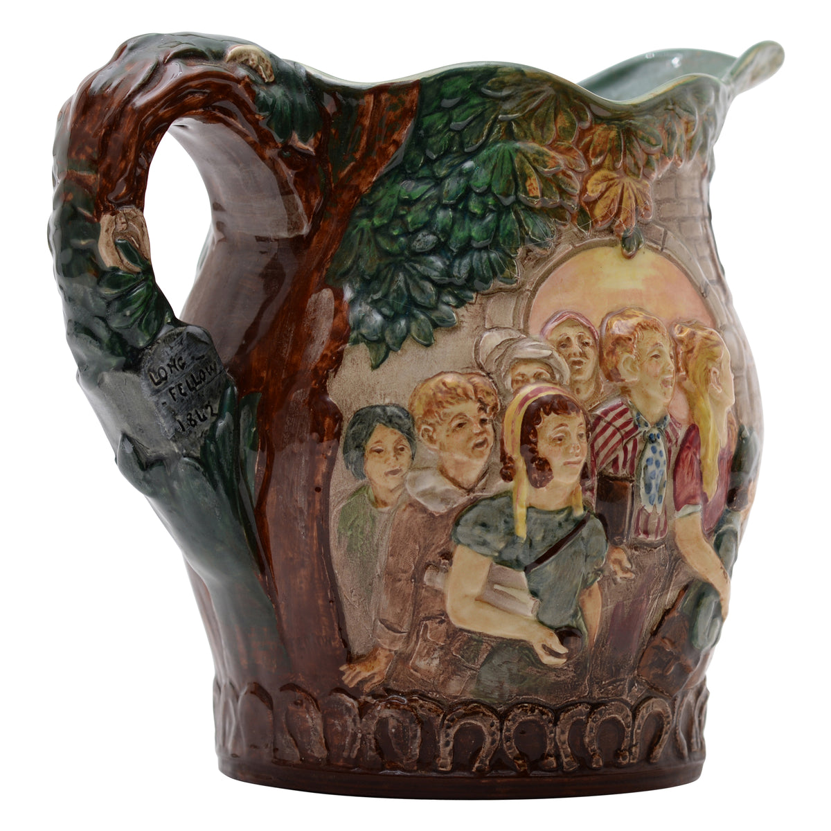 Village Blacksmith Jug