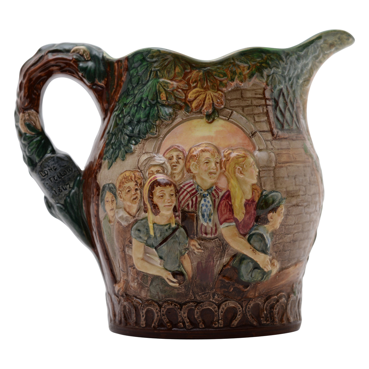 Village Blacksmith Jug