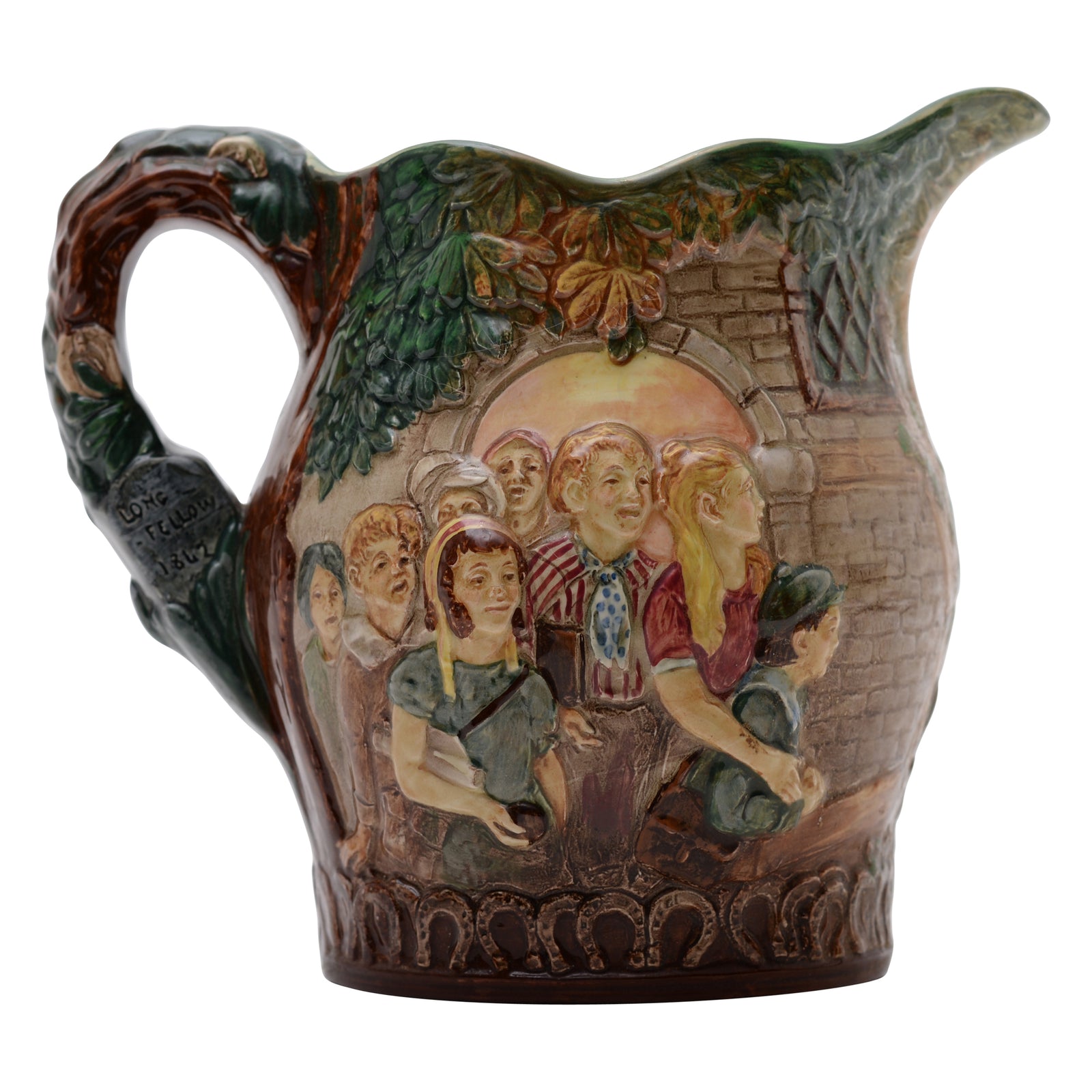 Village Blacksmith Jug