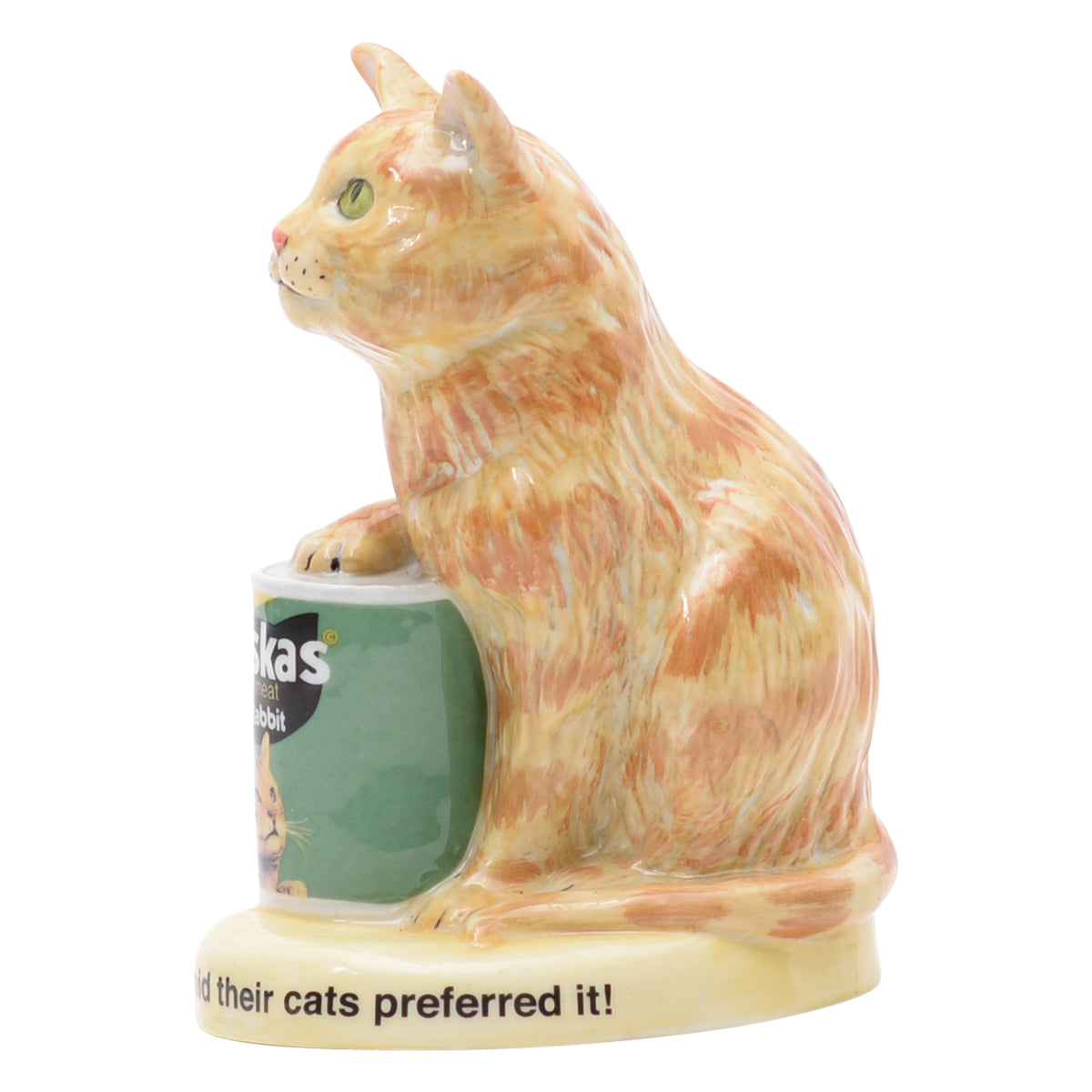 Whiskas Orange Tabby Cat