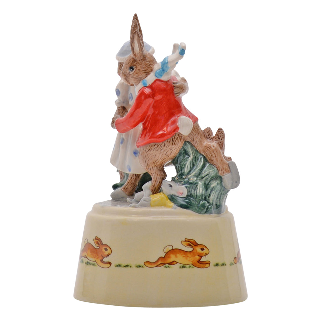 Winter Waltz bunnykin music box