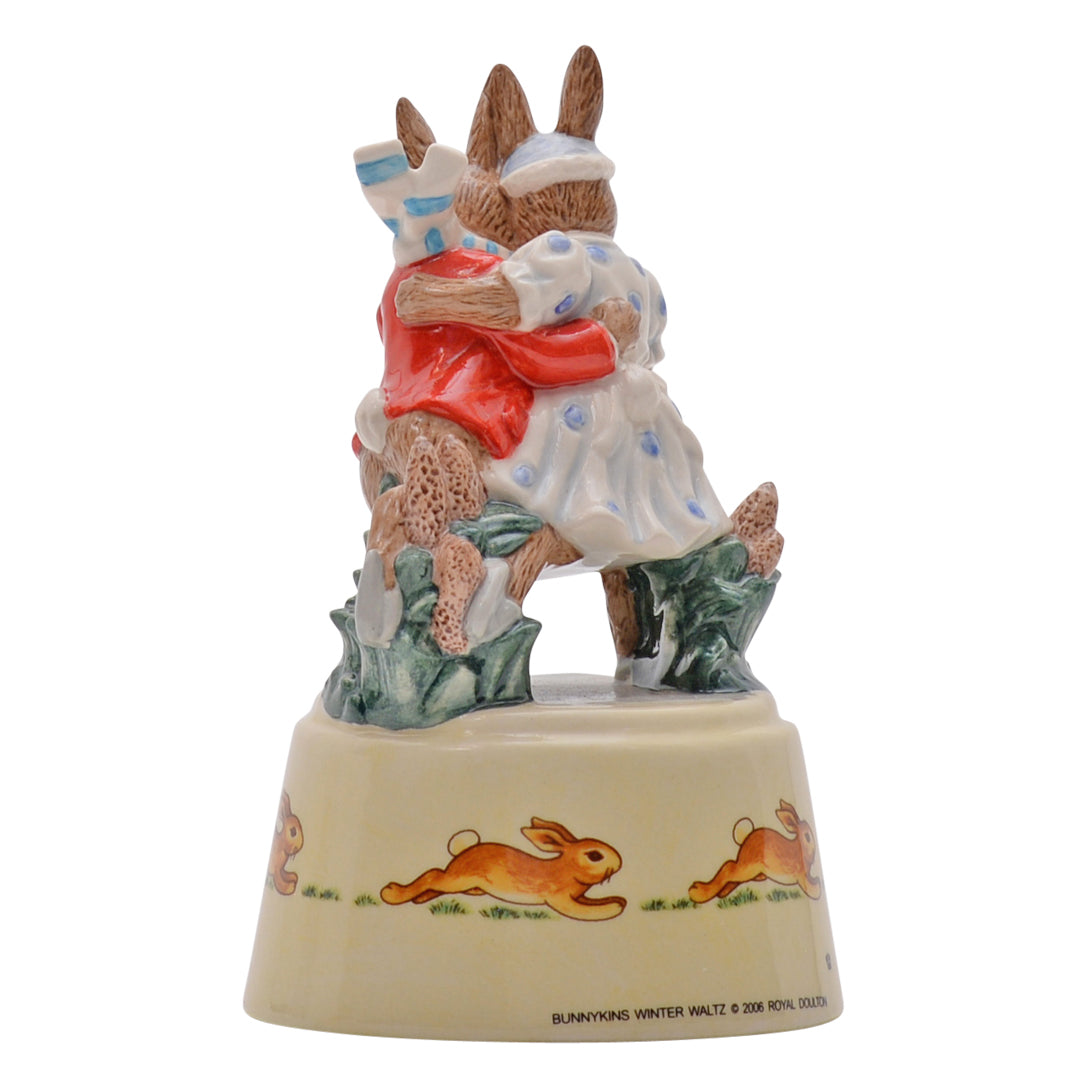 Winter Waltz bunnykin music box