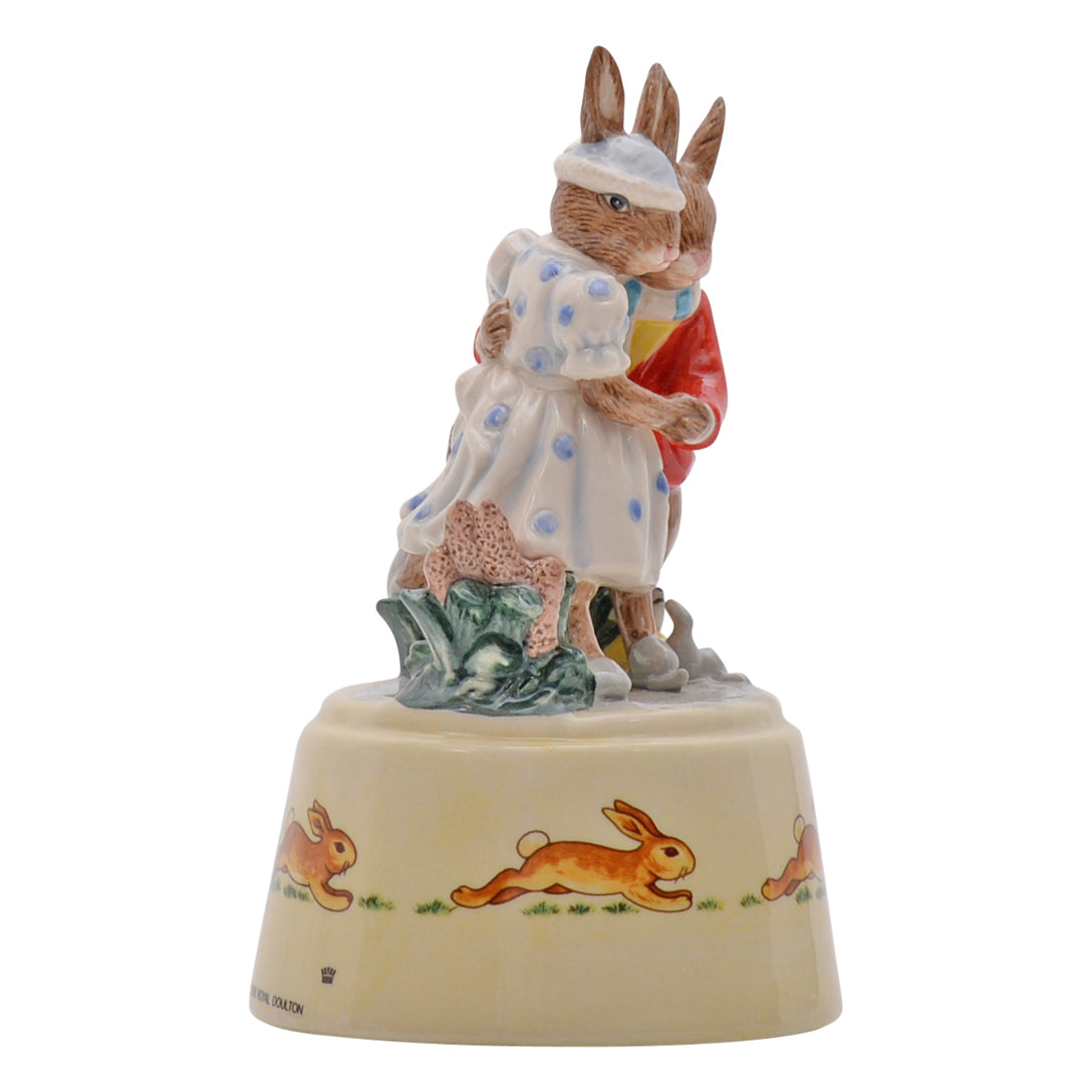 Winter Waltz bunnykin music box