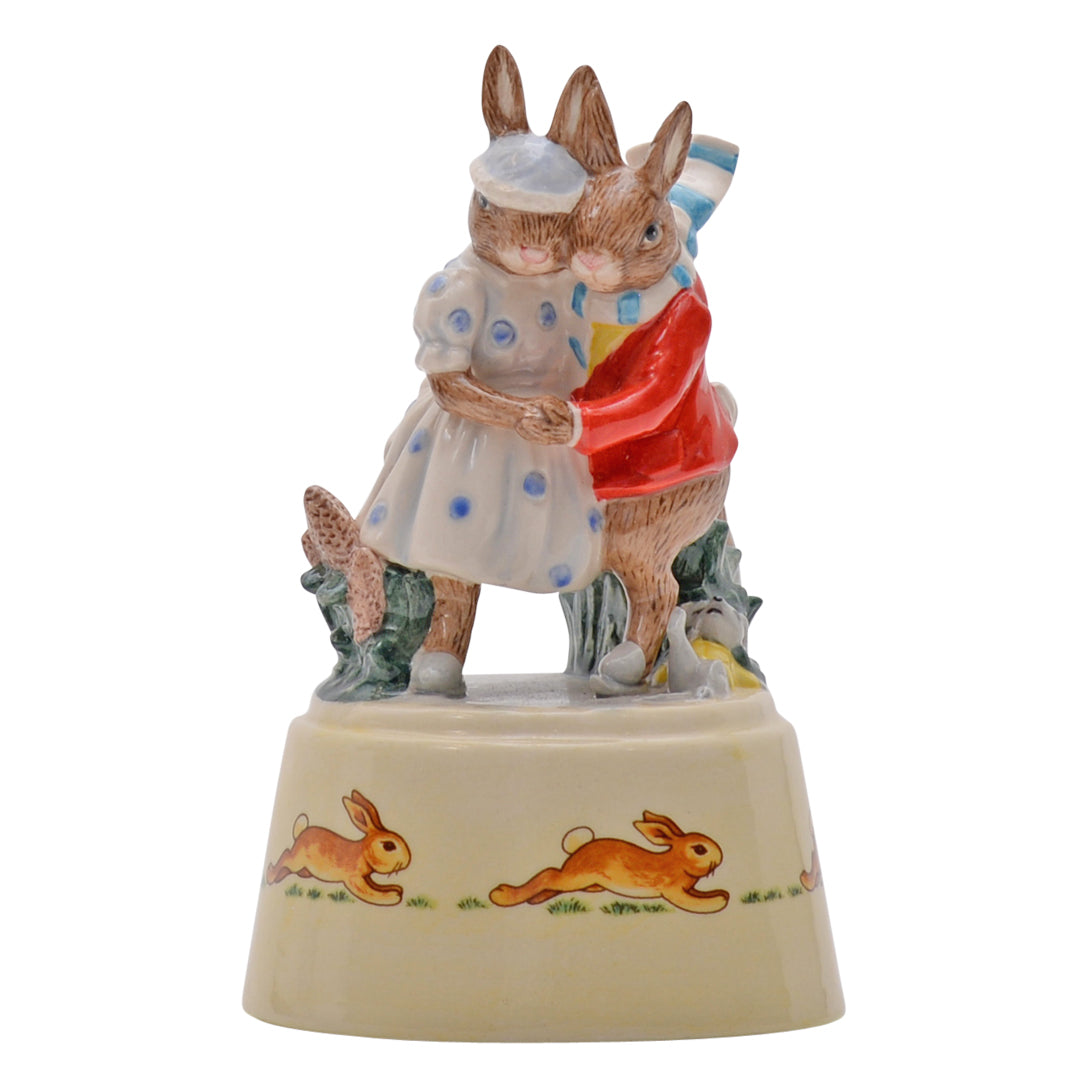 Winter Waltz bunnykin music box
