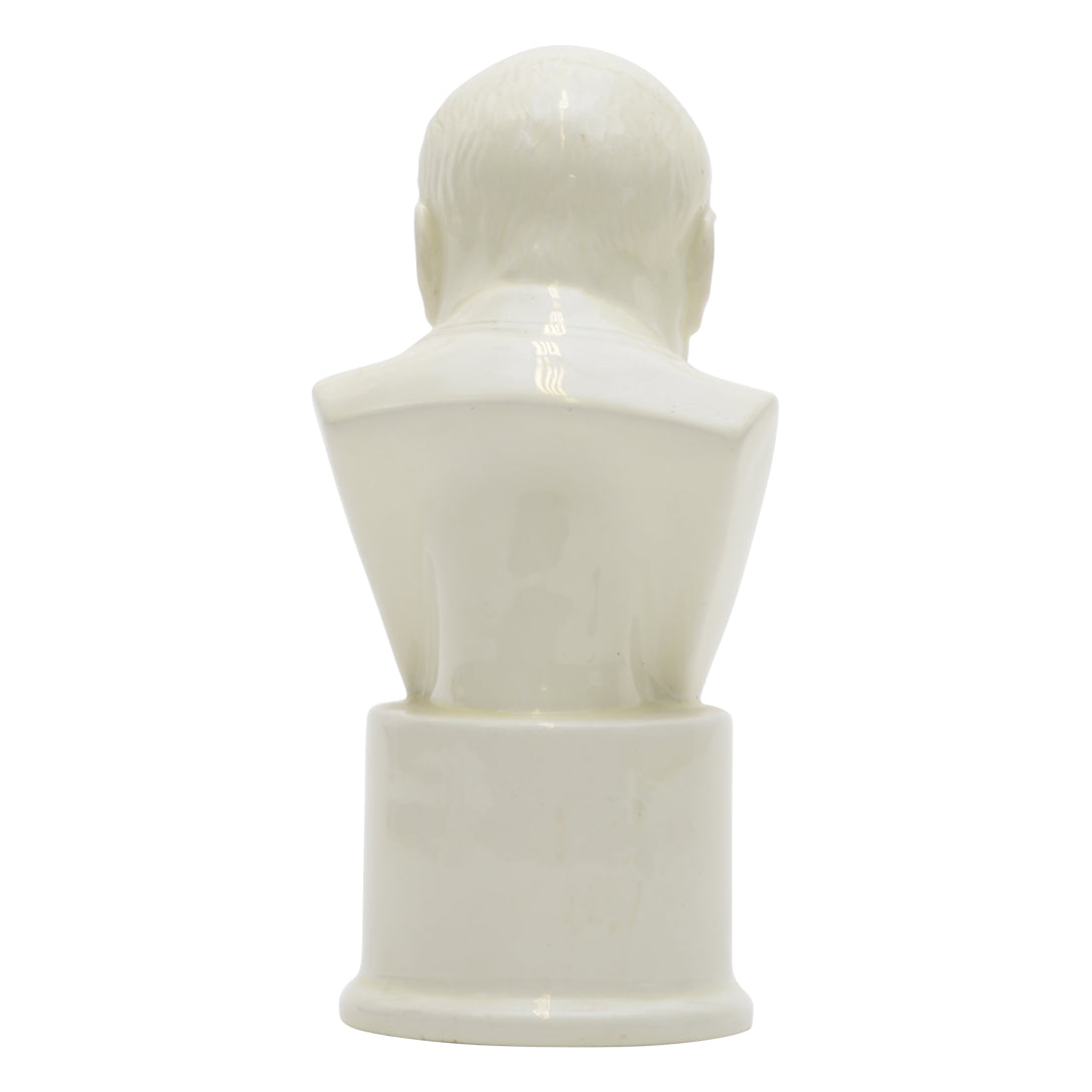Winston Churchill white bust