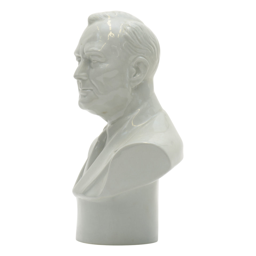Franklin D. Roosevelt gray bust
