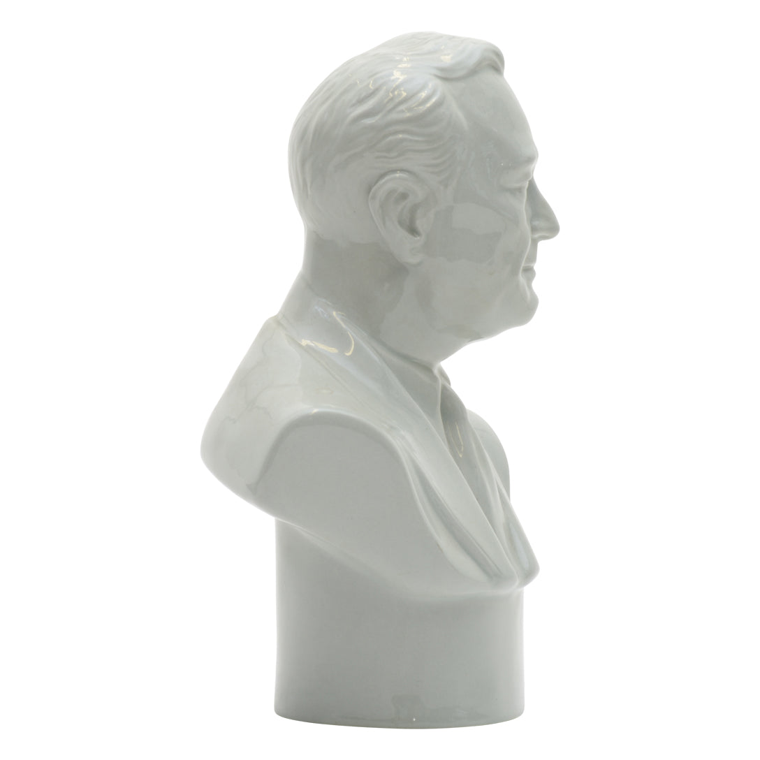 Franklin D. Roosevelt gray bust