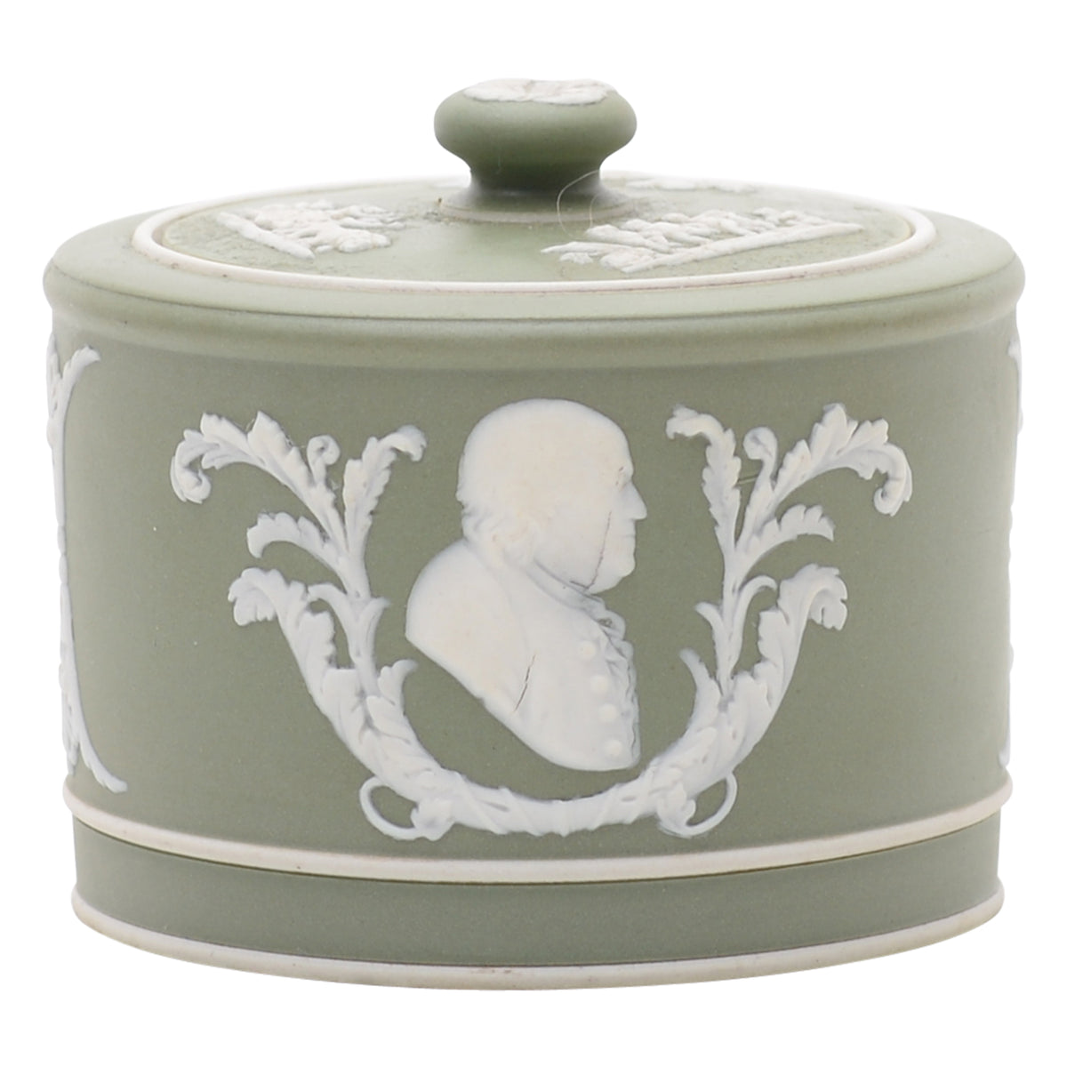 Founding Father Benjamin Franklin sugar pot