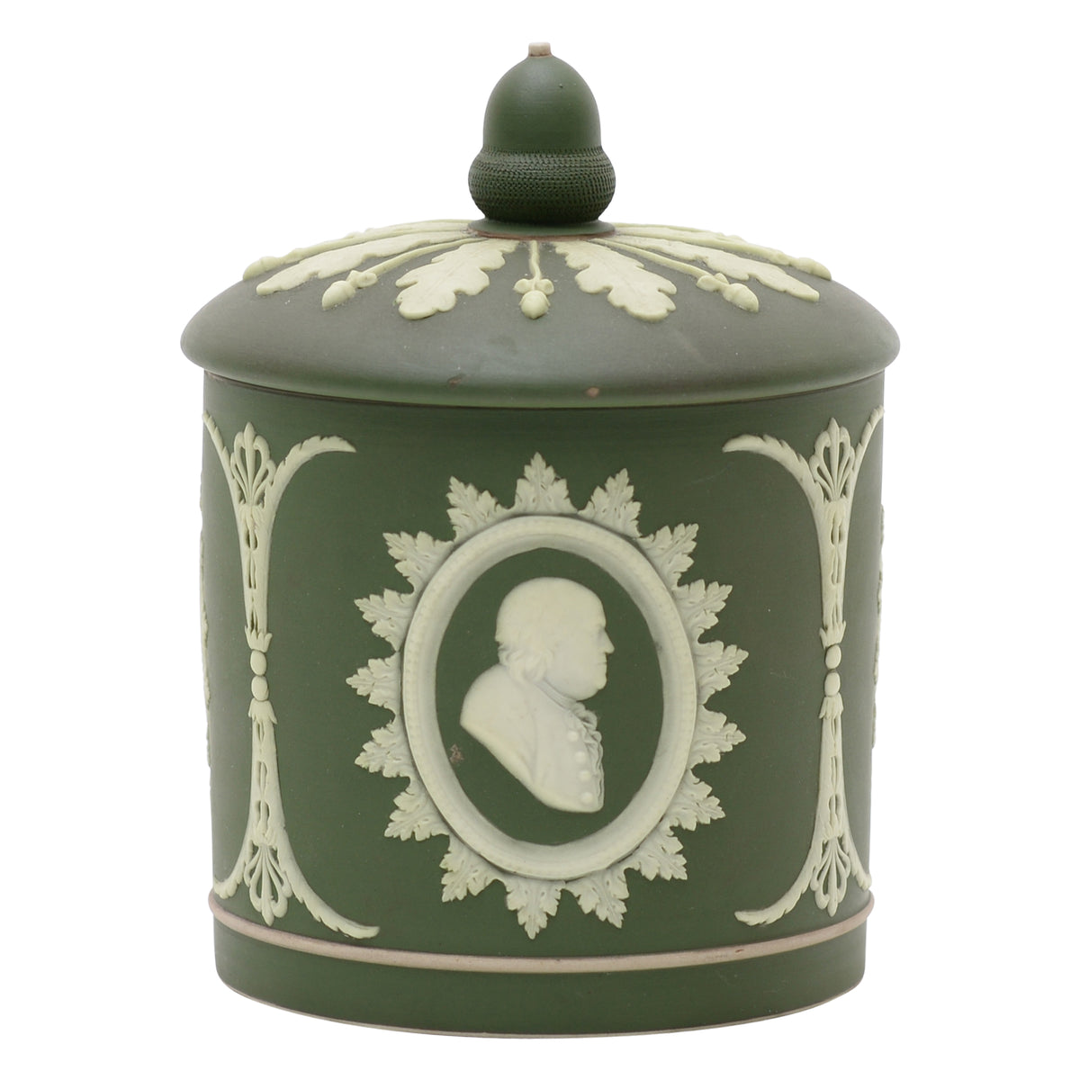 Founding Father cookie jar