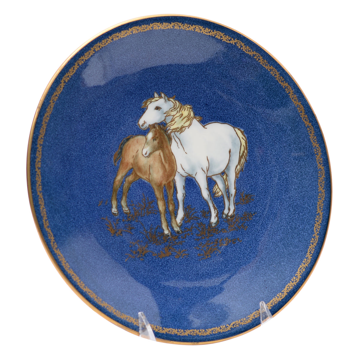 Mare and foal plate