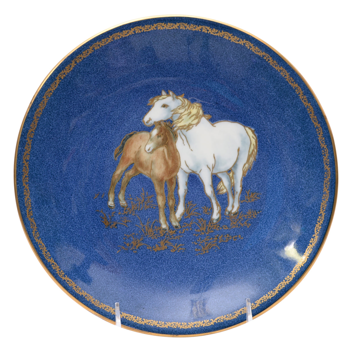 Mare and foal plate