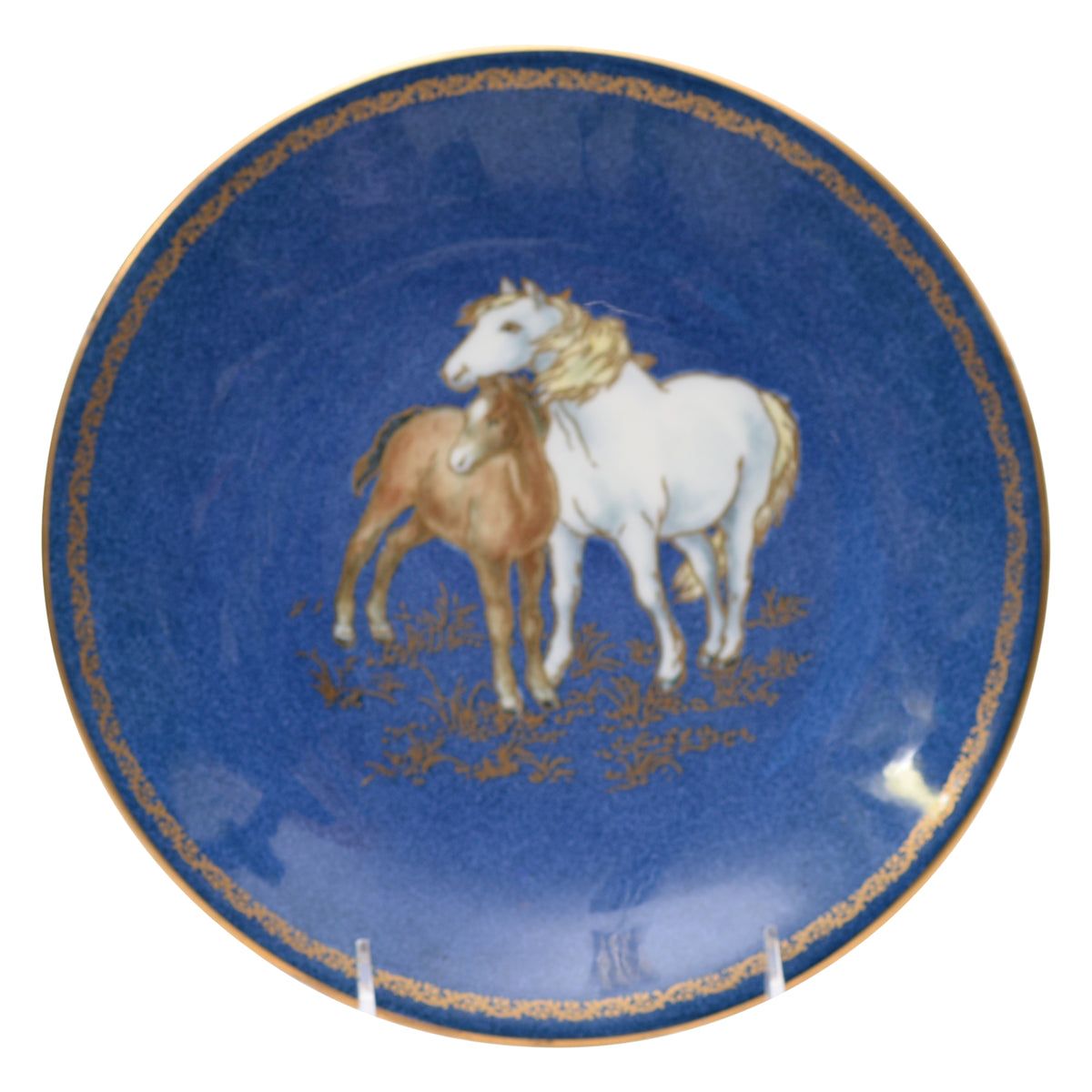 Mare and foal plate