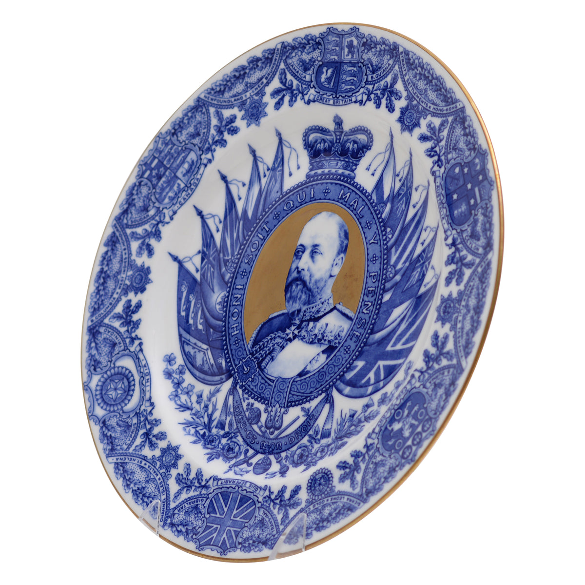 Edward VII commemmorative plate