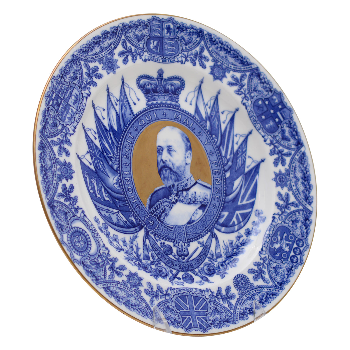 Edward VII commemmorative plate