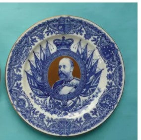 Edward VII commemmorative plate