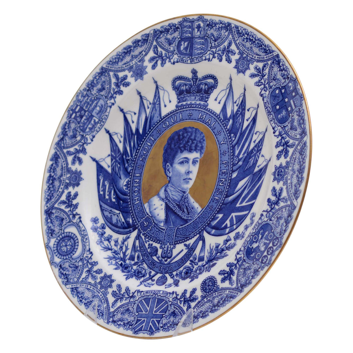 Queen Alexandra commemmorative plate