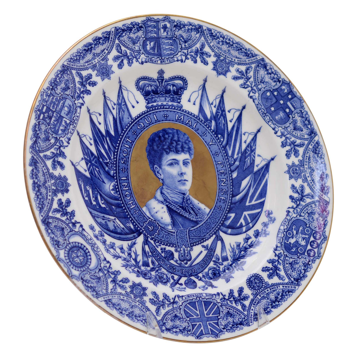Queen Alexandra commemmorative plate