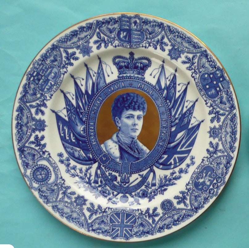 Queen Alexandra commemmorative plate