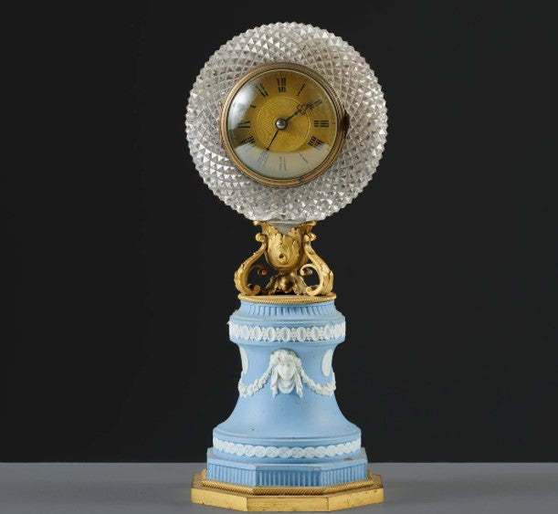 Louis-Philippe Period Cut-Crystal Sphere Clock
