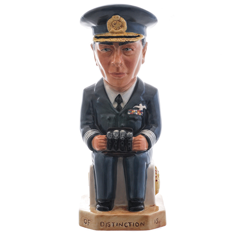 King George VI Toby Jug