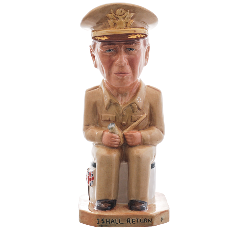 Gen. Douglas MacArthur Toby Jug