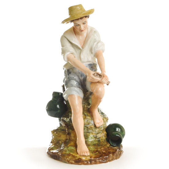 Young Angler (restored)