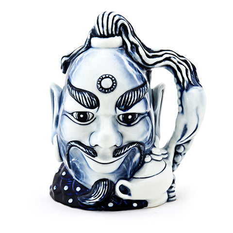 Aladdin's Genie Large Blue Flambe Sample