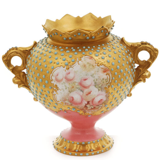 Jeweled Rose Vase