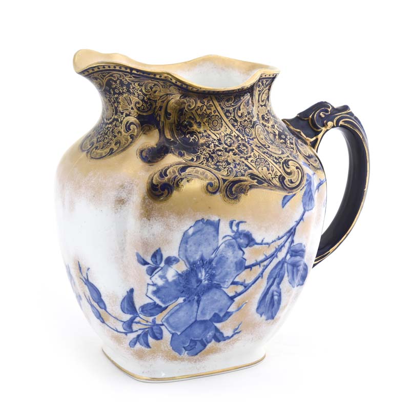 Blue Iris Jug