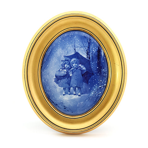 Blue Children Plaque