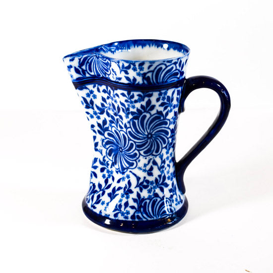 Burslem Floral Pitcher