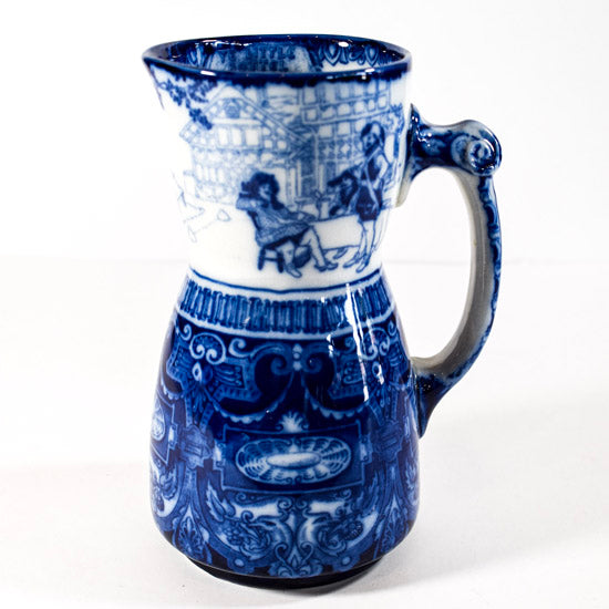 Burslem Jacobean Pitcher