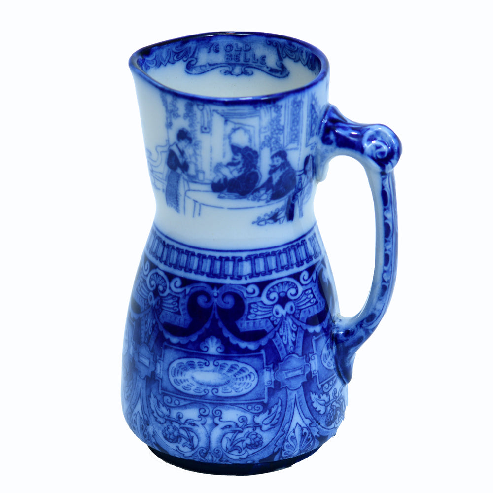 Burslem Blue Pitcher