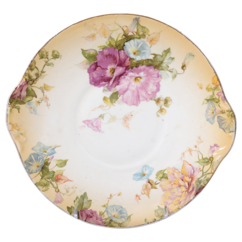 Plate Burslem Double Handle