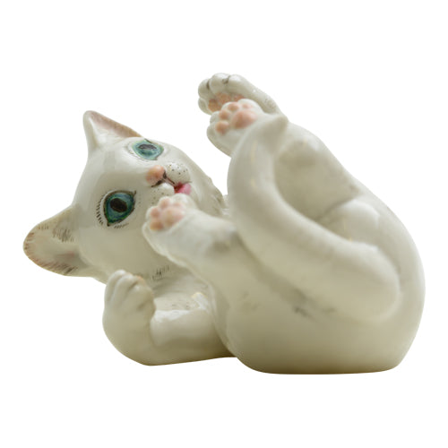 Nymphenberg Ceramic Cat by Luise Terletski Scherf 770/2- c1933