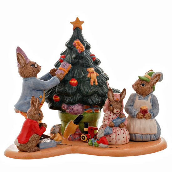 Bunnykins Christmas Tree Tableau