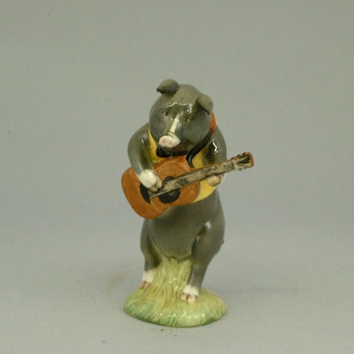 Christopher the Guitar Player Pig