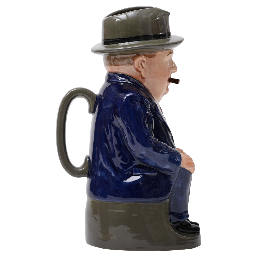 Cliff Cornell Blue Large Toby Jug