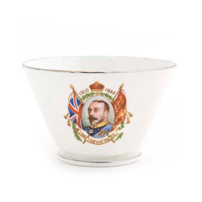 George & Mary Silver Jubilee Nut Dish