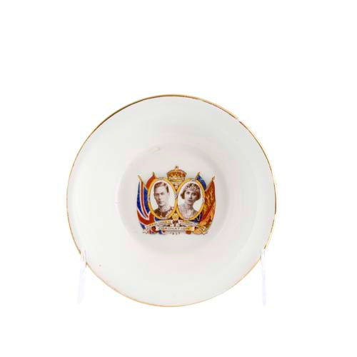 George &amp; Elizabeth Coronation Tray