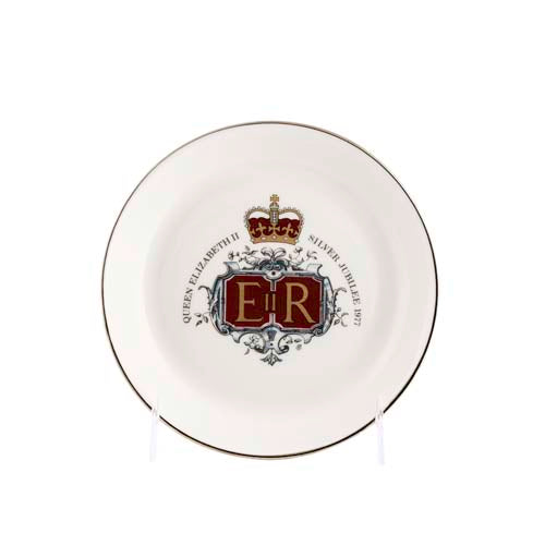Elizabeth Silver Jubilee  Tray