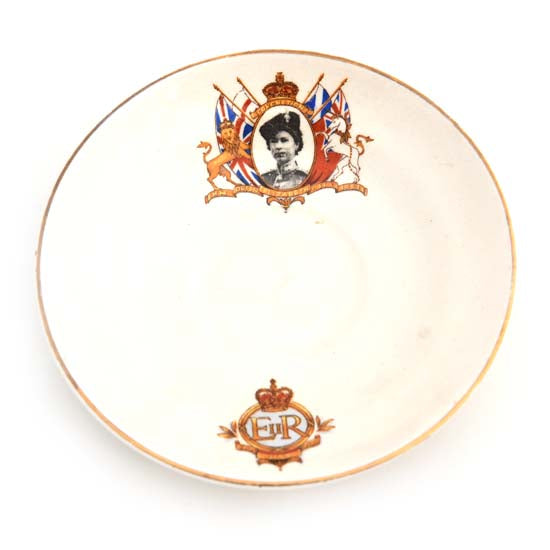 Elizabeth Coronation Saucer