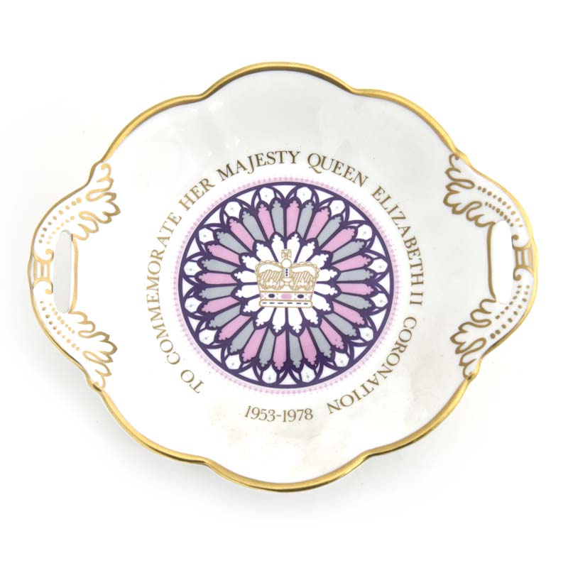 Elizabeth Coronation Tray