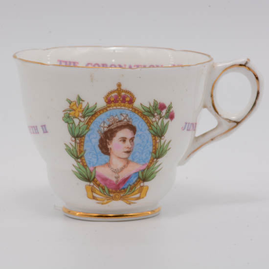 Queen Eliz. II Coronation cup