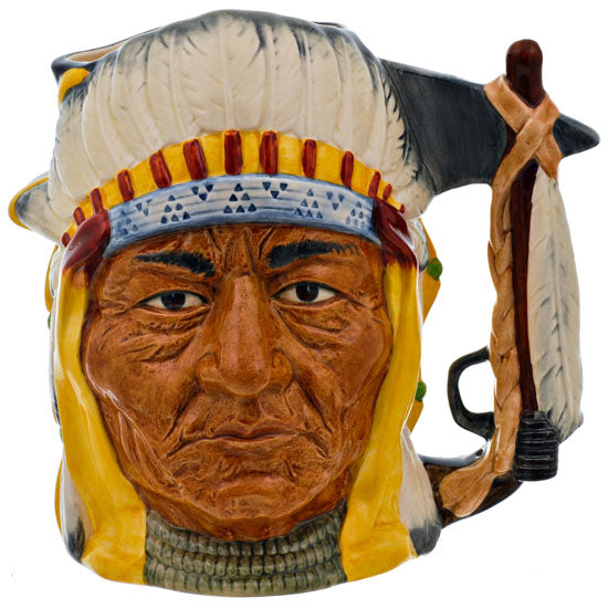 Chief Sitting Bull and George Armstrong Custer Brown Eyes