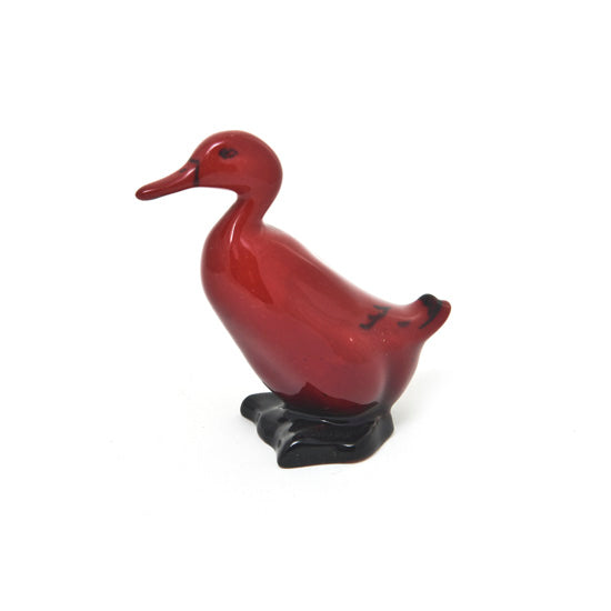 Duck, Flambe Red Black 
