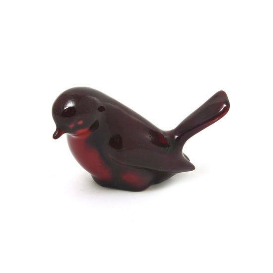 Bird, Flambe Red Black Restored