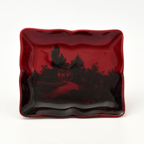 ashtray, Flambe