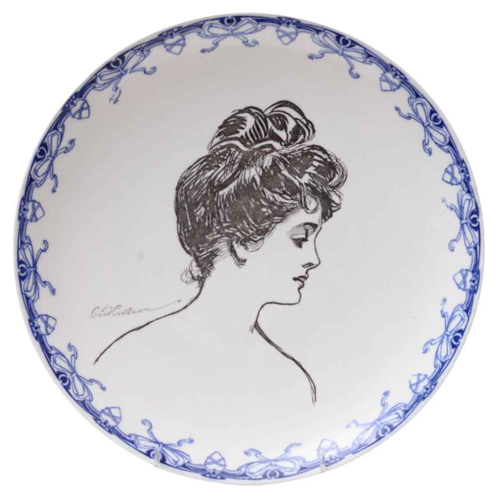 Gibson Girl Portrait Plate